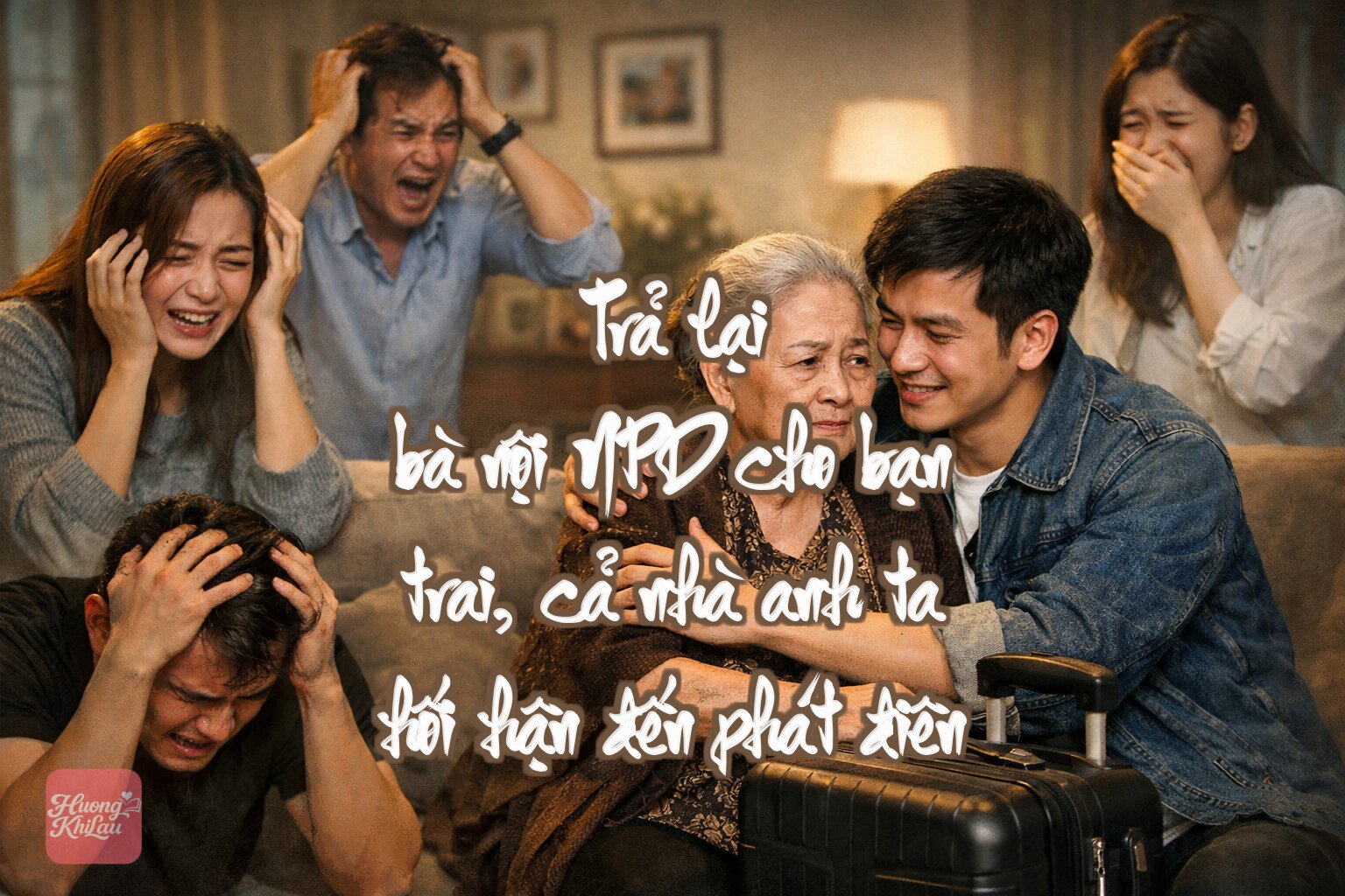 Trả lại bà nội NPD cho bạn trai, cả nhà anh ta hối hận đến phát điên